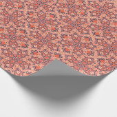 Naadloze paisley: patroonontwerp. cadeaupapier (Hoek)