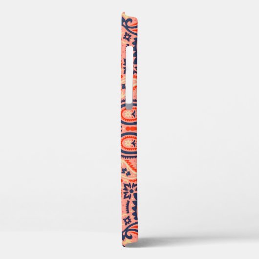 Naadloze paisley: patroonontwerp. Case-Mate iPhone case (Achterkant / Links)