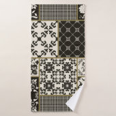 Naadloze patchwork-tegel met islam, Arabisch, Indi Badhanddoek (Badhanddoek)