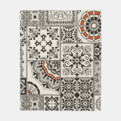 Naadloze patchwork-tegel met islam, Arabisch, Indi Fleece Deken (Voorkant)