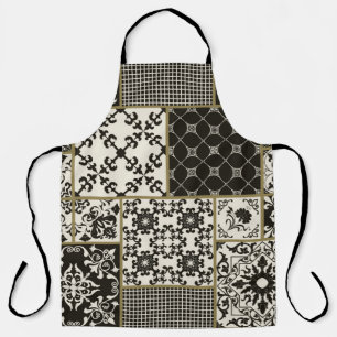 Naadloze patchwork-tegel met islam, Arabisch, Indi Schort