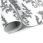 naadloze patroonsilhouetschroefdraad cadeaupapier (Rol Hoek)