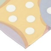 Naadloze Polka Dot Patroon in Pastel Kleuren Tafelkleed (Gekanteld)