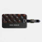 Naadloze  reliëf bagagelabel (Achterkant horizontaal)