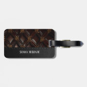 Naadloze  reliëf bagagelabel (Achterkant horizontaal)