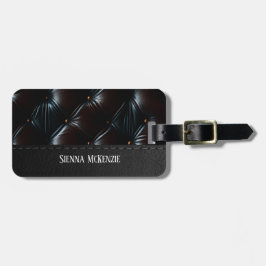 Naadloze  reliëf bagagelabel