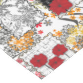 Naadloze retro  patchwork-patches tafelkleed (Gekanteld)