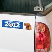naadloze romney obama bumper sticker (Op Truck)