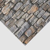 Naadloze rustieke gestapelde stenen decoupage tissuepapier (Detail)