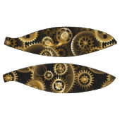 Naadloze Steampunk Brass Gears Basketbal (Panelen)