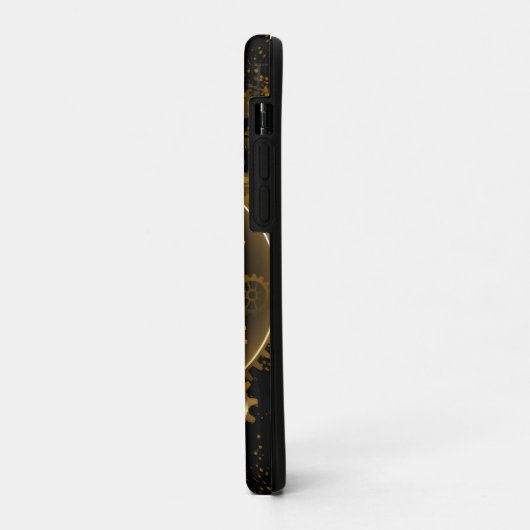 Naadloze Steampunk Brass Gears Case-Mate iPhone Case (Achterkant/links)