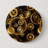 Naadloze Steampunk Brass Gears