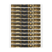 Naadloze Steampunk messing tandwielen (Vel)