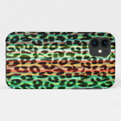 Naadloze strepen pelsbont van luipaard Case-Mate iPhone case (Achterkant (horizontaal))