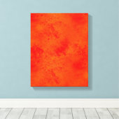 Naadloze textuur Achtergrond Abstract Sinaasappel Canvas Afdruk (Insitu (Houten vloer))