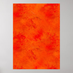 Naadloze textuur Achtergrond Abstract Sinaasappel  Poster