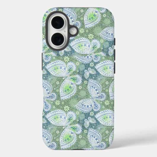 Naadloze textuur Case-Mate iPhone case (Achterkant)