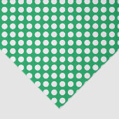 Naadloze White Polka dot -  achtergrond Tissuepapier (Detail)