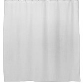 Naadloze witte douche gordijn stijl 2 (Voorkant)