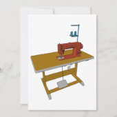 naadtafel en -machine kaart (Voorkant)