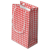 Naaedle Birthday Gingham Klein Cadeauzakje (Achterkant Gekanteld)