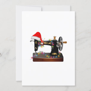 Naai cadeau Prettig Kerstfeest Naailiefhebber Kaart