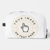 Naai Dopp Kit - Custom Uw afbeelding/tekst toevoeg Toilettasje (Voorkant)