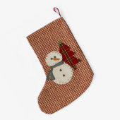 Naai Kerstmis- Kerstkous Kleine Kerstsok (Achterkant (Hangend))