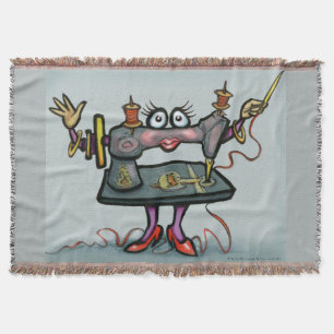 Naai Muur Sticker Deken