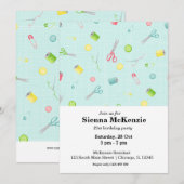 Naai patroon kaart (Voorkant / Achterkant)