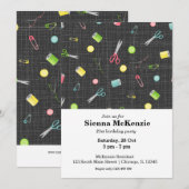 Naai patroon kaart (Voorkant / Achterkant)