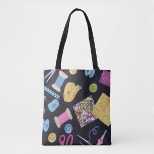 Naaibegrippen Canvas tas