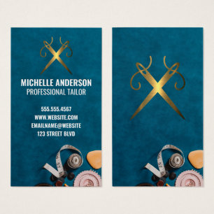 naaien Accessoires kit   Naald en draad Visitekaartje