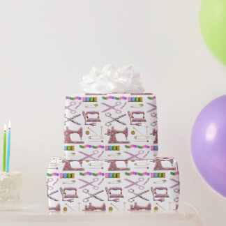  naaien Accessoires voor Seamstress Tailor Cadeaupapier