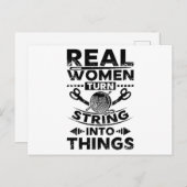 Naaien Briefkaart (Voorkant / Achterkant)