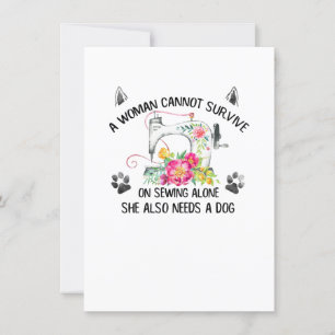 naaien Een vrouw kan niet overleven met alleen n Kaart