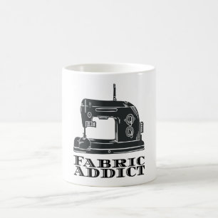 Naaien - Fabric Addict Koffiemok