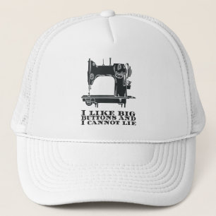 Naaien - Ik hou van grote Buttonnen en ik kan niet Trucker Pet