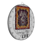 Naaien is mijn leven dartbord (Voorkant Links)