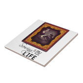 Naaien is mijn leven tegeltje (Zijkant)