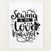 Naaien is mijn liefdestaal planner (Voorkant)