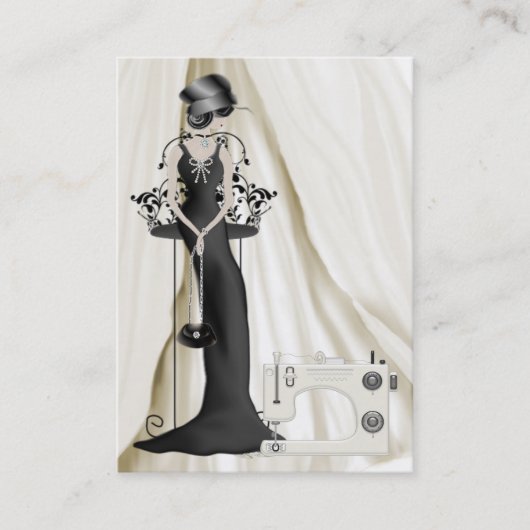 Naaien / Mode / Naaisters - SRF Visitekaartje (Voorkant)