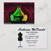 Naaien / Mode / Naaisters - SRF Visitekaartje (Voorkant / Achterkant)