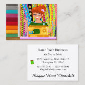 Naaien / Naadstress / Mode Visitekaartje (Voorkant / Achterkant)