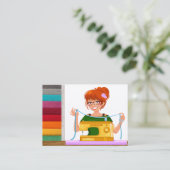 Naaien / Naaisters / Mode - SRF Visitekaartje (Staand voorkant)