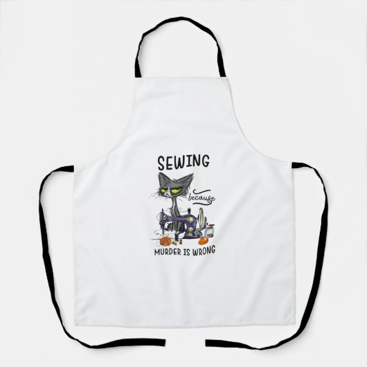 Naaien omdat de moord verkeerd is schort (Voorkant)