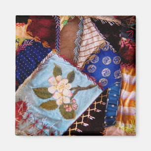 Naaien - Patchwork - Oma's quilt Magneet