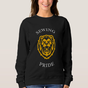 Naaien Pride Lion Tailor Stitch Thread Trui