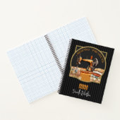 Naaien Projecten Zwart Notitieboek (Binnen)