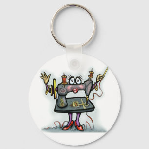 naaien sleutelhanger